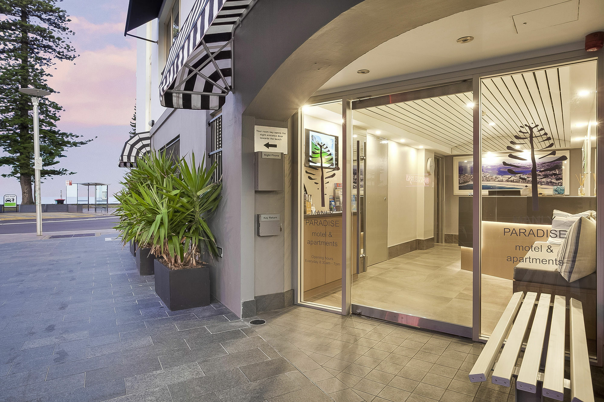 Manly Paradise Motel & Apartments Сидней Экстерьер фото